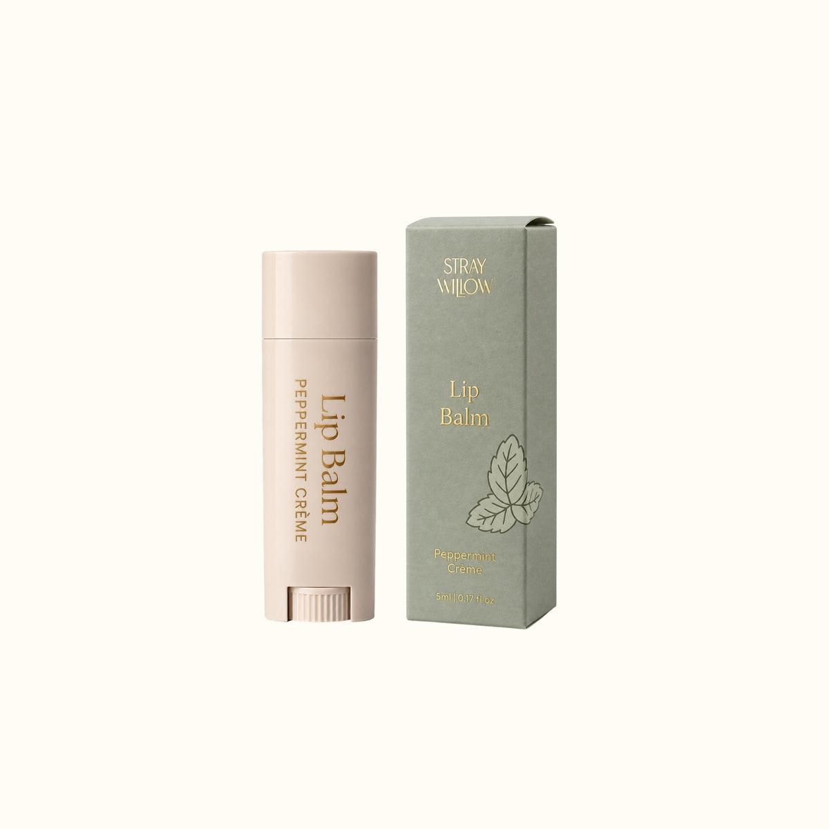 Peppermint Crème natural lip balm