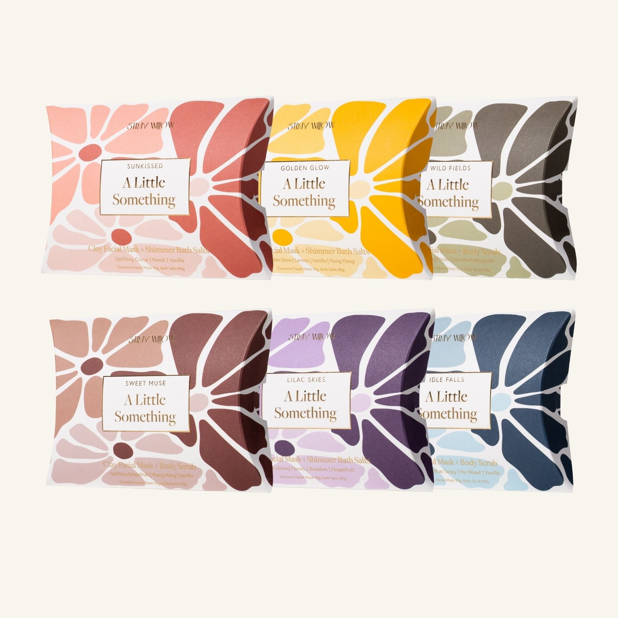 Pocket Duo Collection Australian Made Bath Salts Facial Mask and Body Scrub