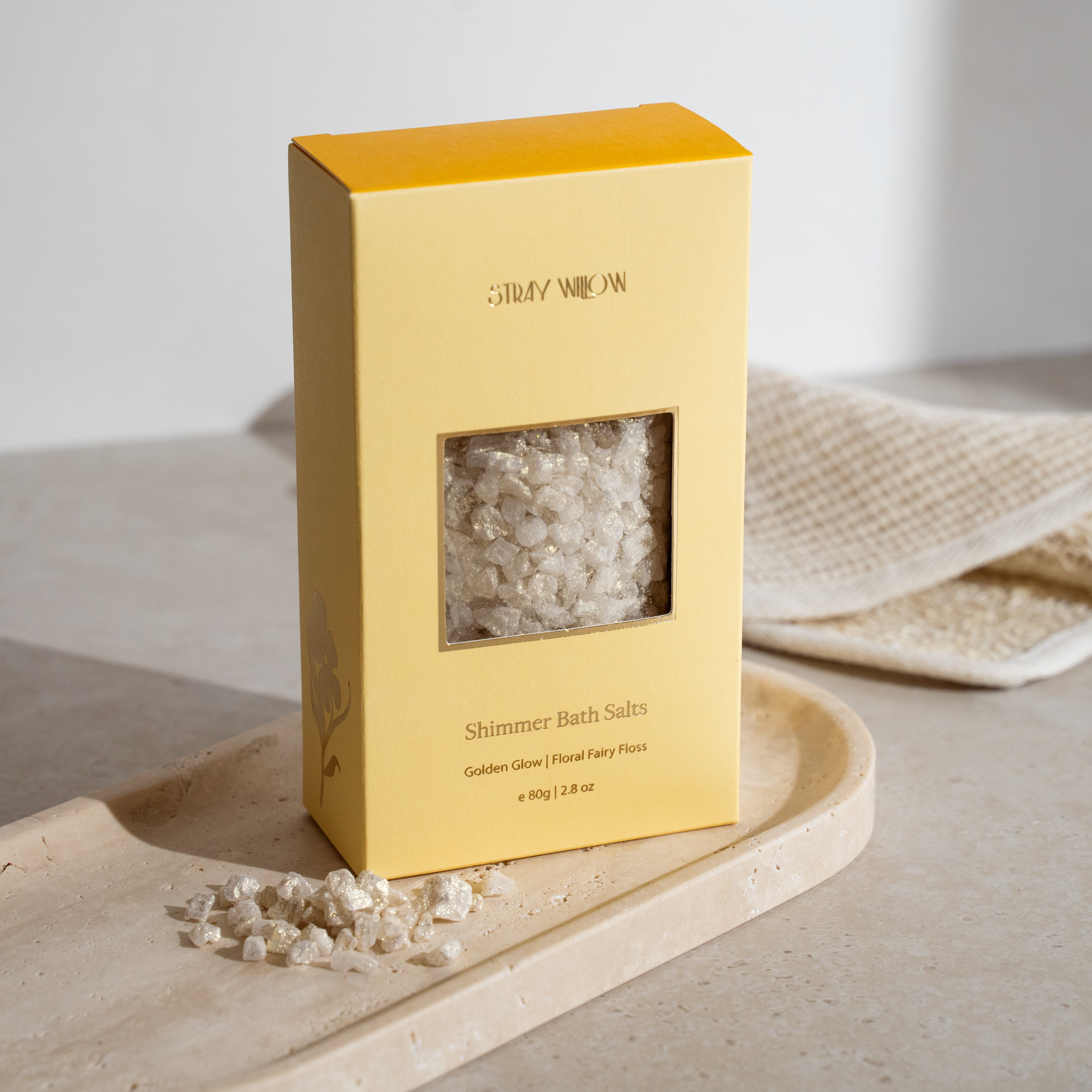 Shimmer Bath Salts Trio
