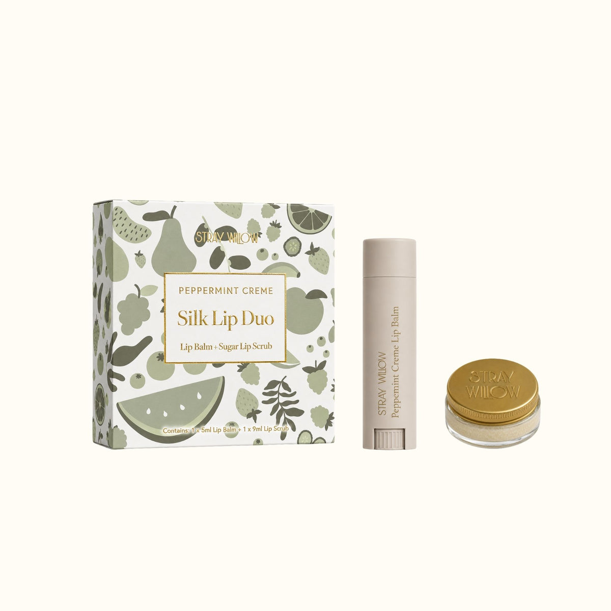 Silk Lip Duo - Peppermint Crème