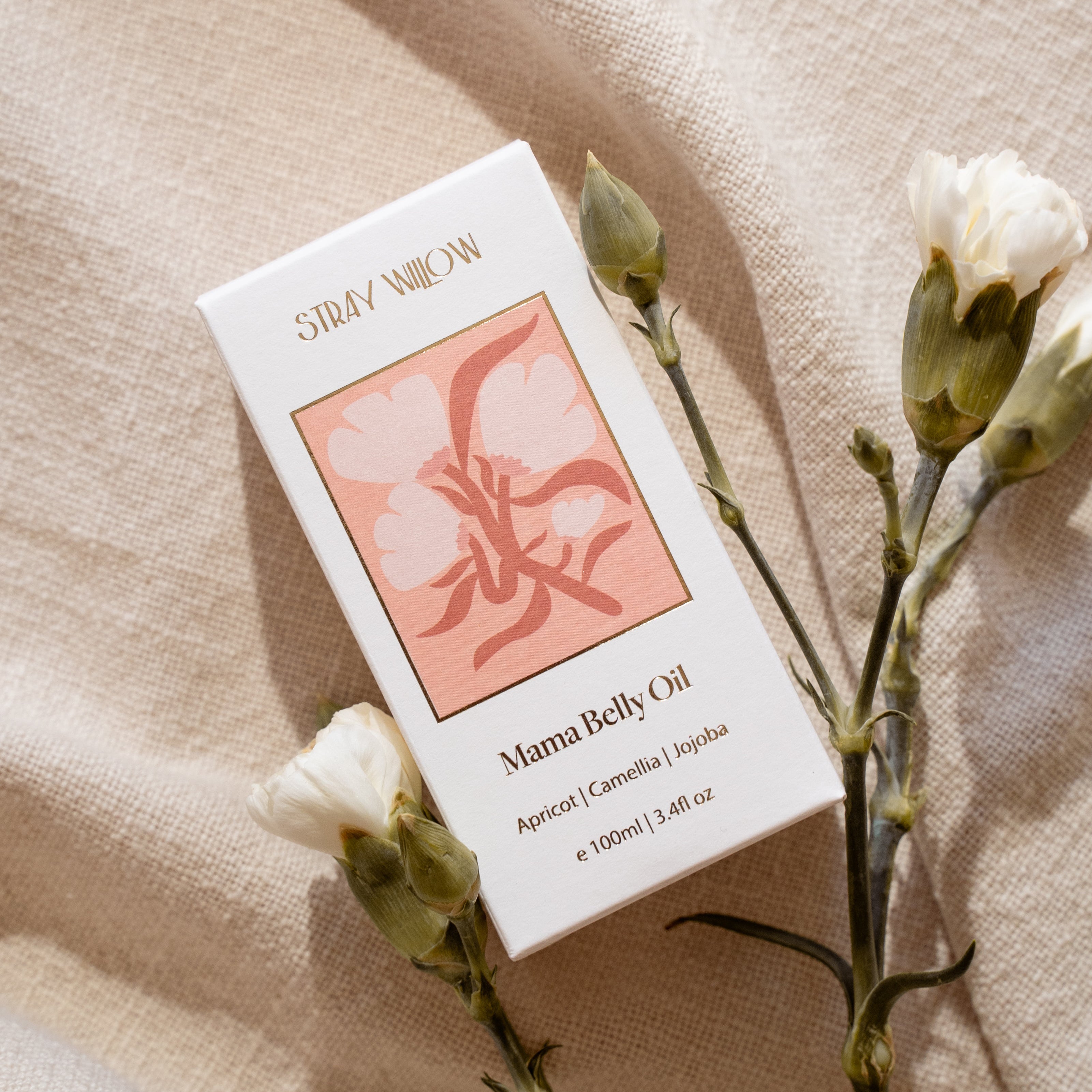 Stray Willow Sweet Muse body and bath oil with grapefruit, ylang ylang and vanilla for uplifting hydration 100ml
