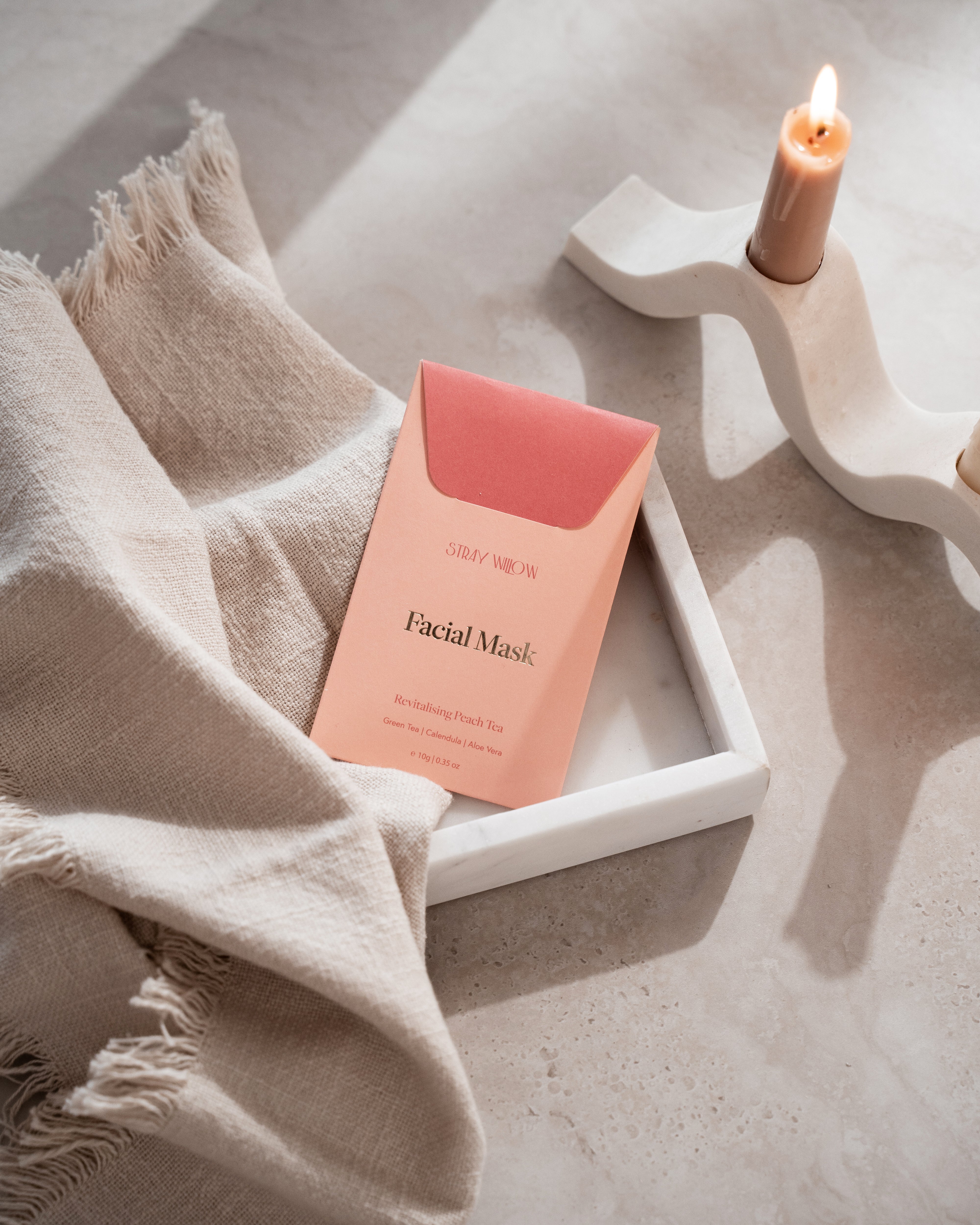 Peach Tea Clay Facial Mask