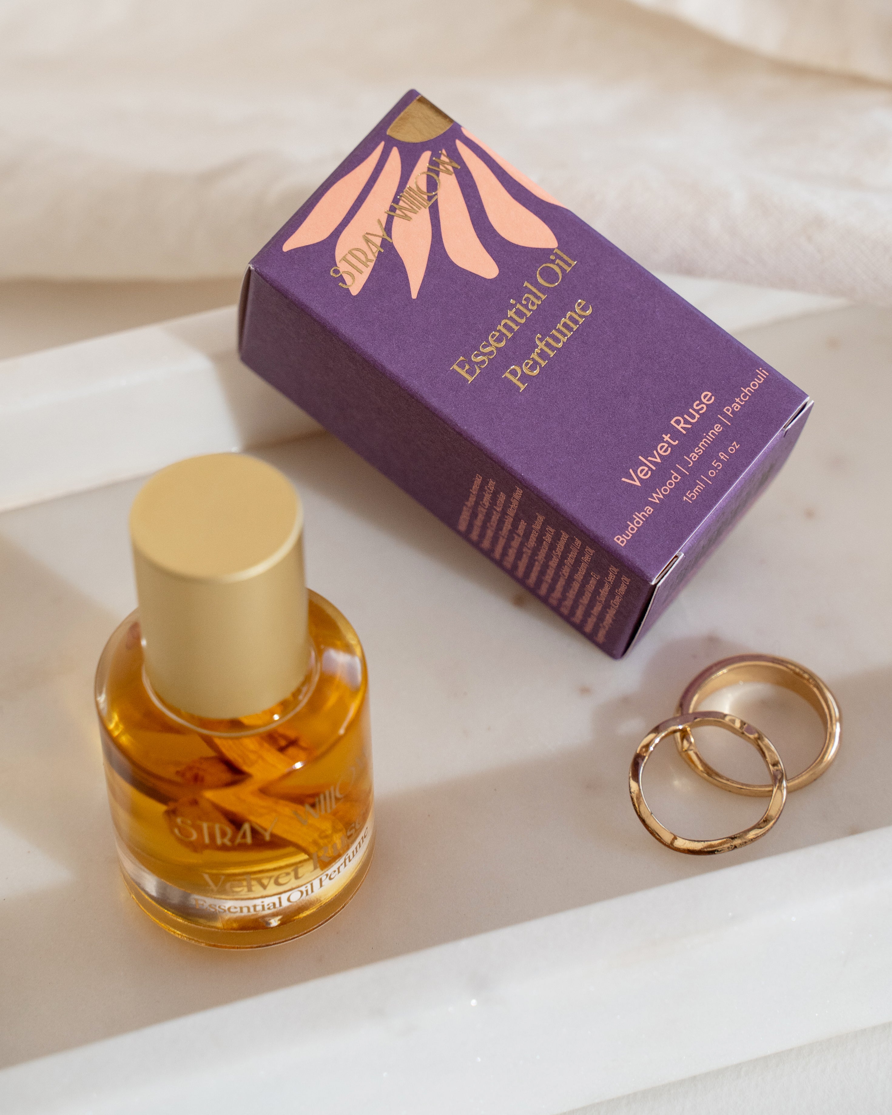 Essential Oil Perfume Roller - Velvet Ruse