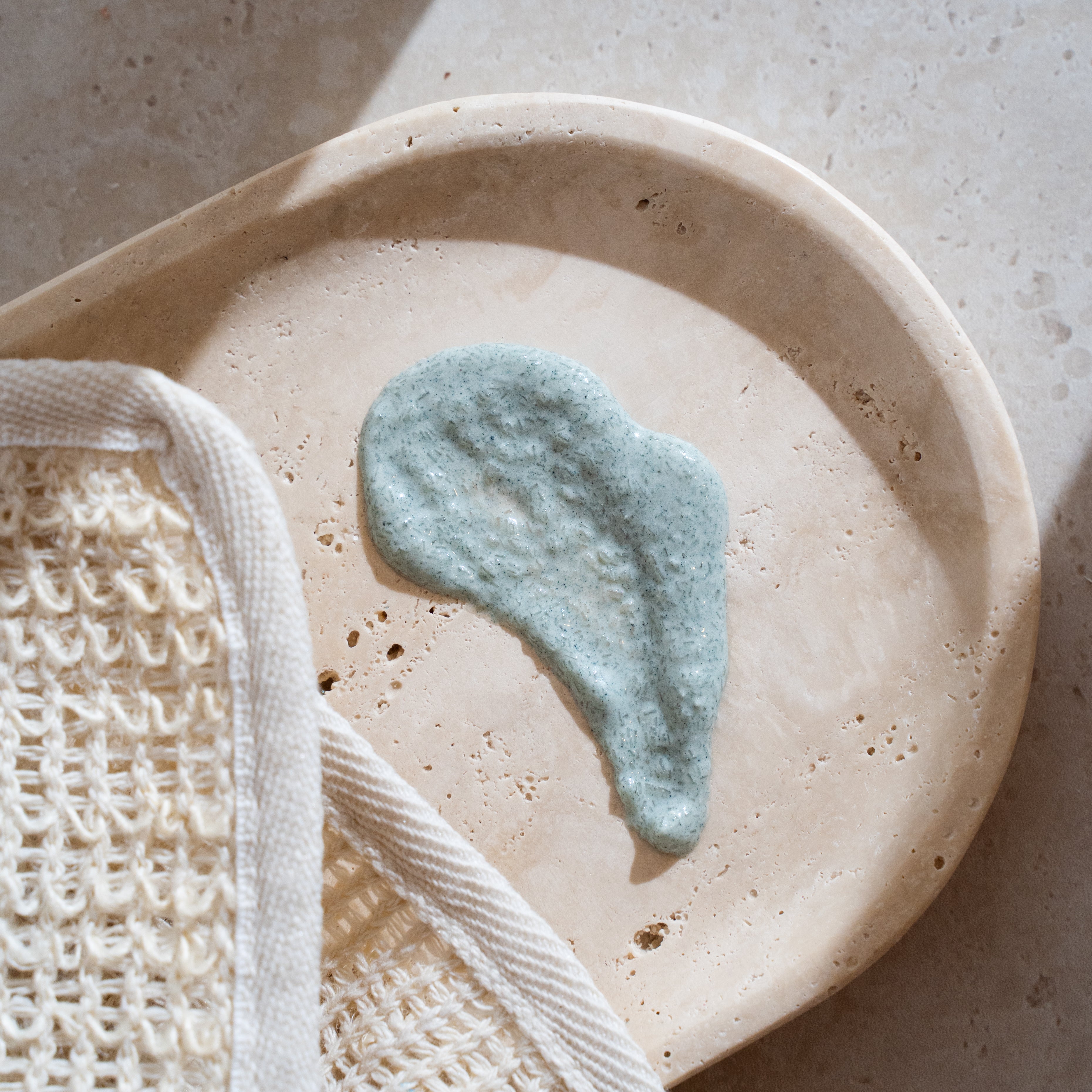 Stray Willow Green Smoothie body scrub for exfoliating and refreshing skin renewal