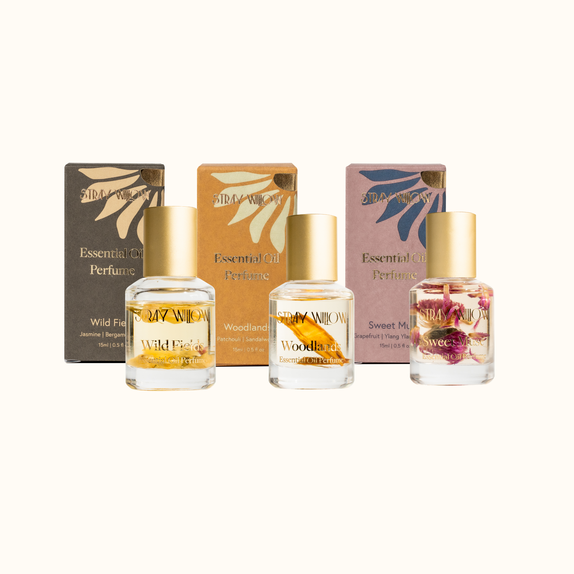 Essential Oil Perfume Trio - Pick Your 3 Blends