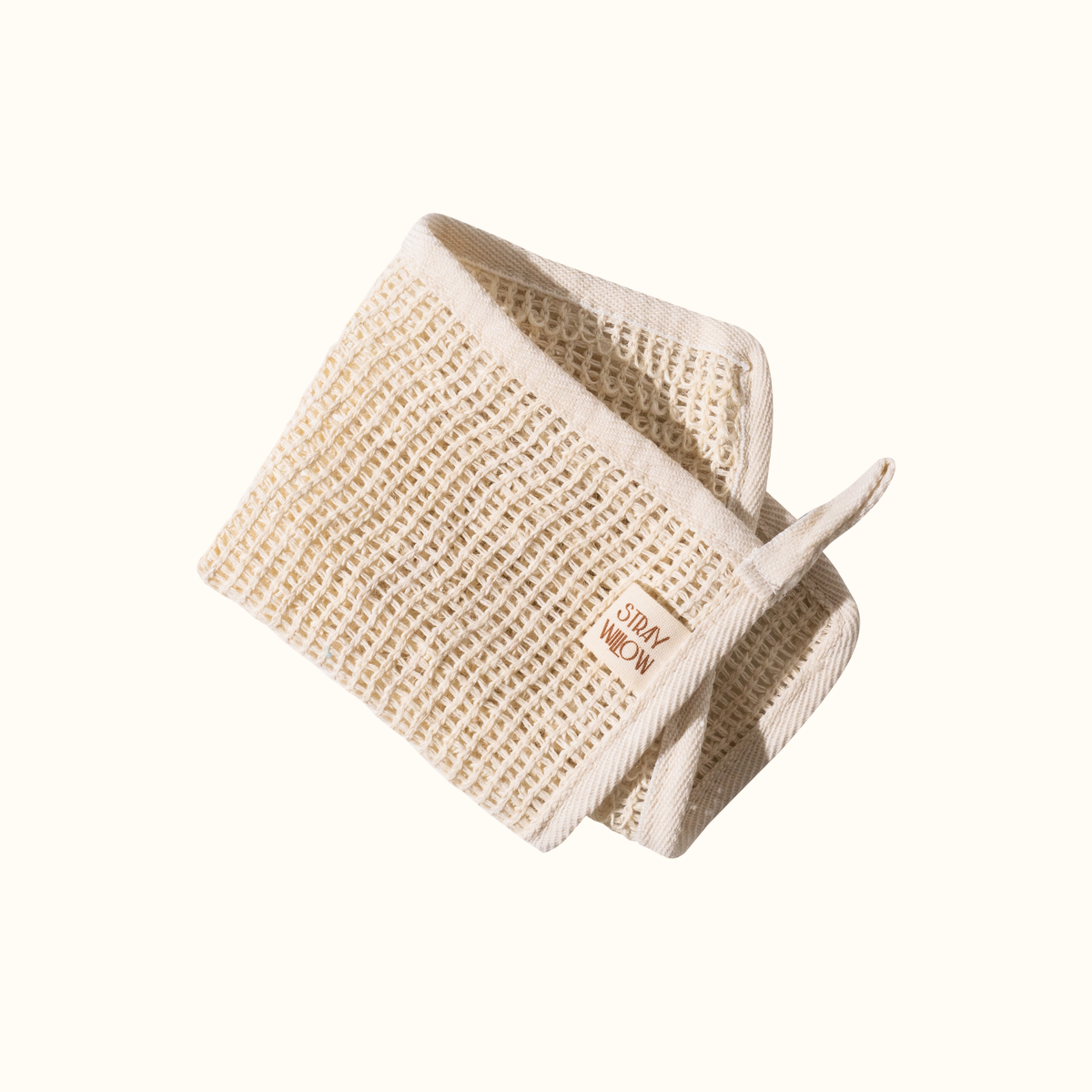 Efoliating Rag Exfoliating Body Cloth | Natural Hemp Cotton | Stray Willow