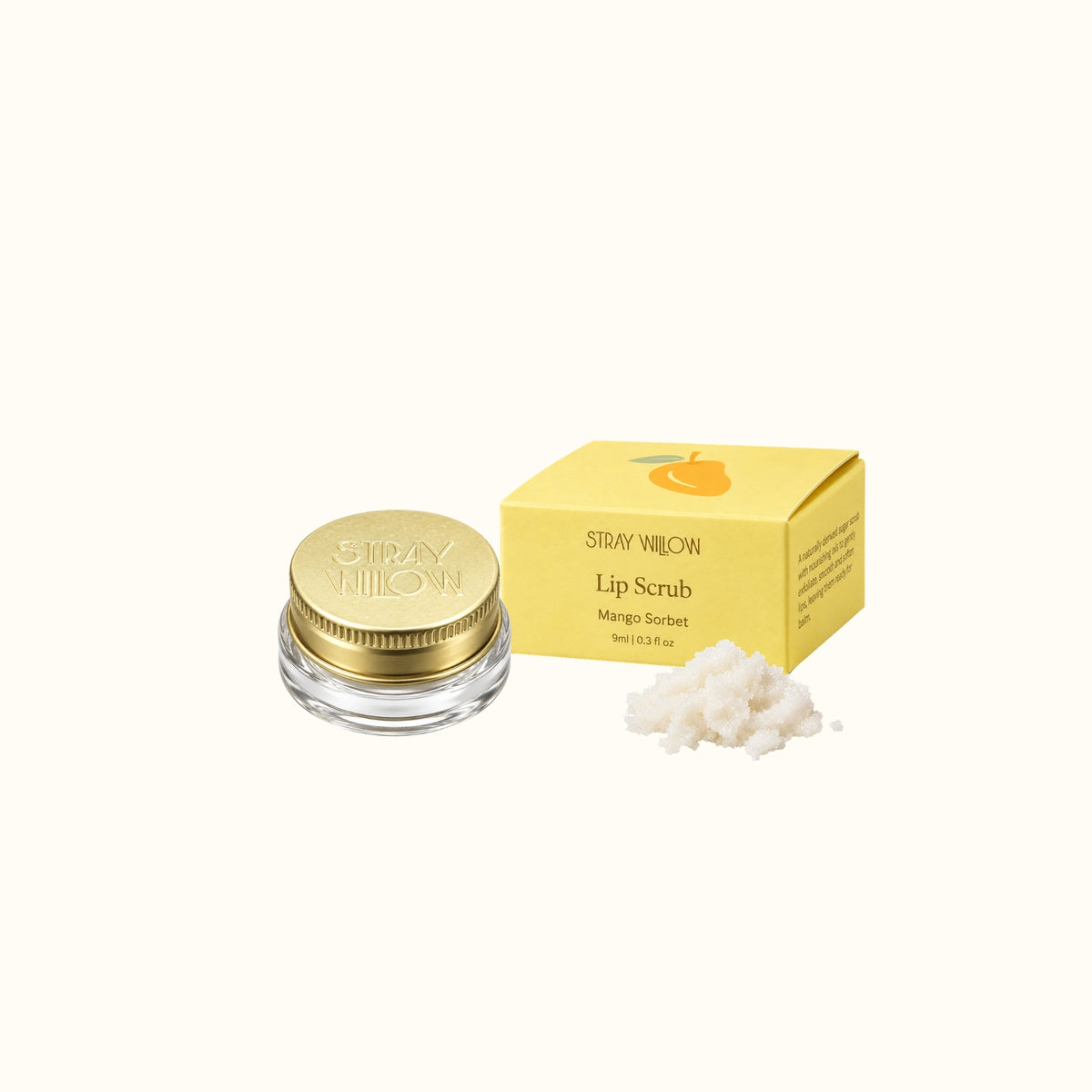 Mango Sorbet natural sugar lip scrub