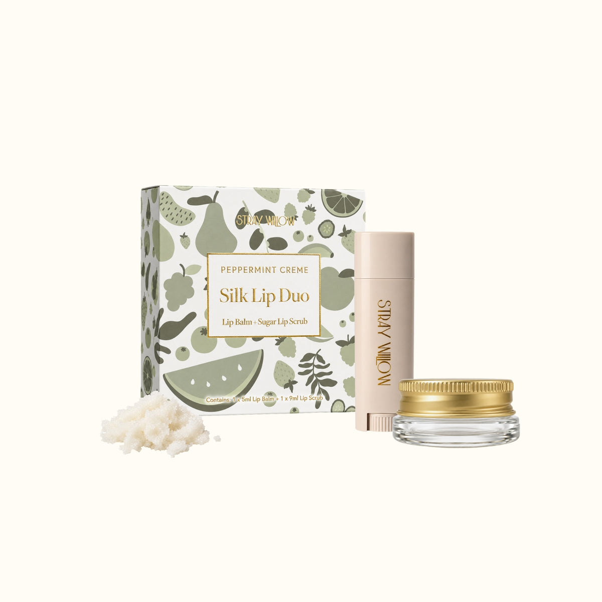 Silk Lip Duo - Peppermint Crème
