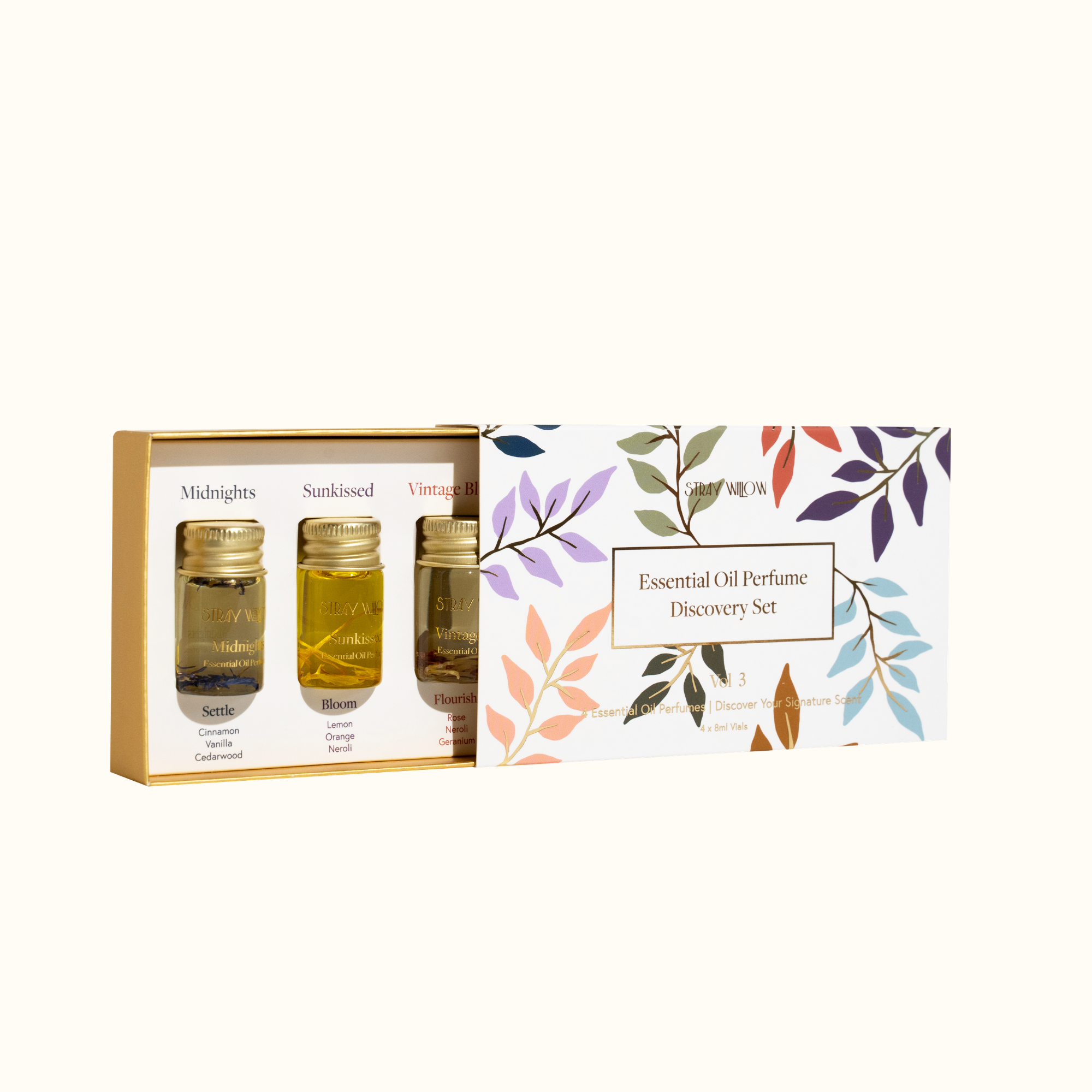 Stray Willow Australia handmade natural perfume discovery set 