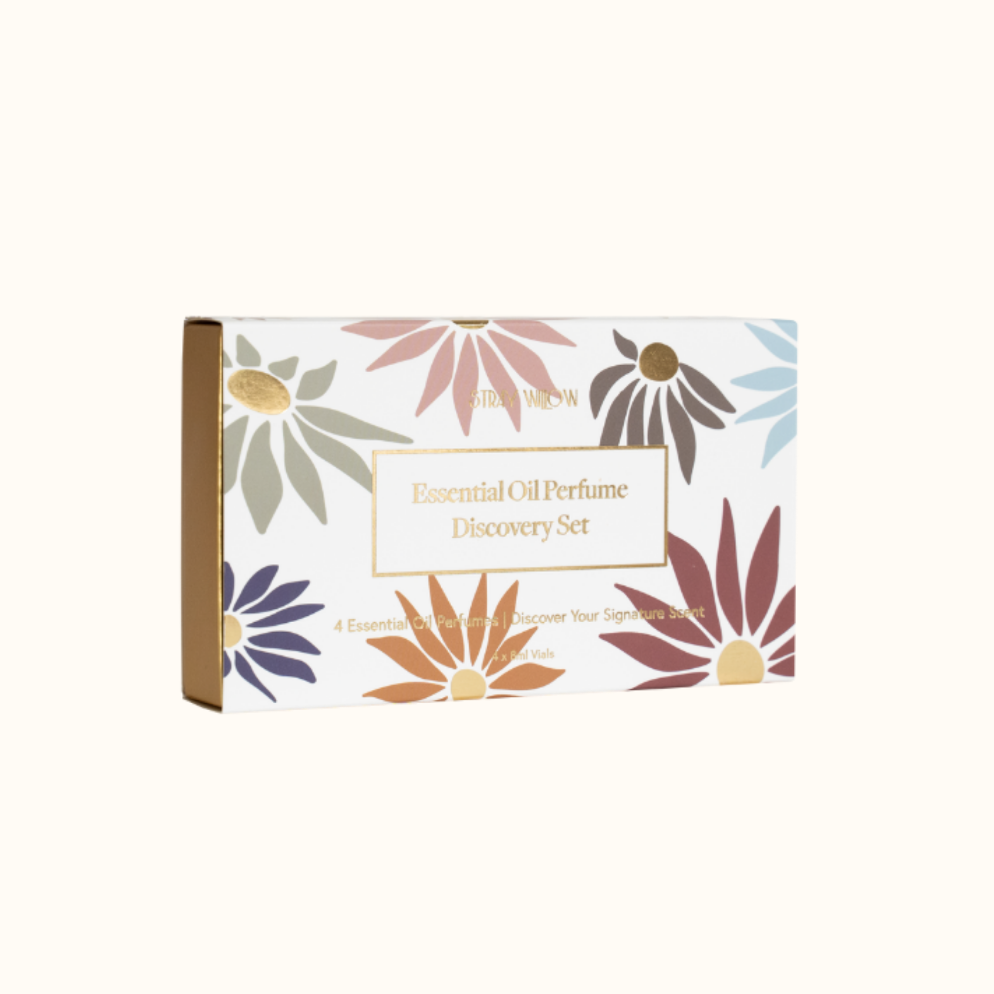 Stray Willow perfume discovery set for exploring natural essential oil fragrances Australian Handmade