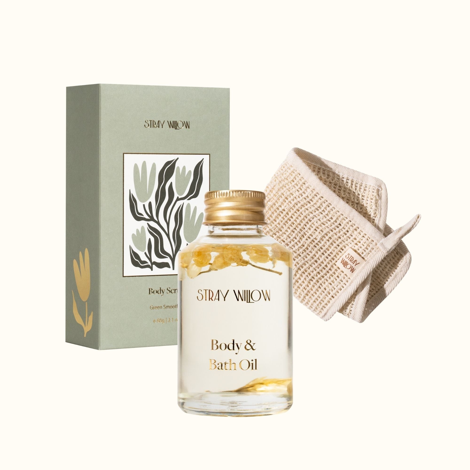 Hamper Body Oil and Natural Scrub