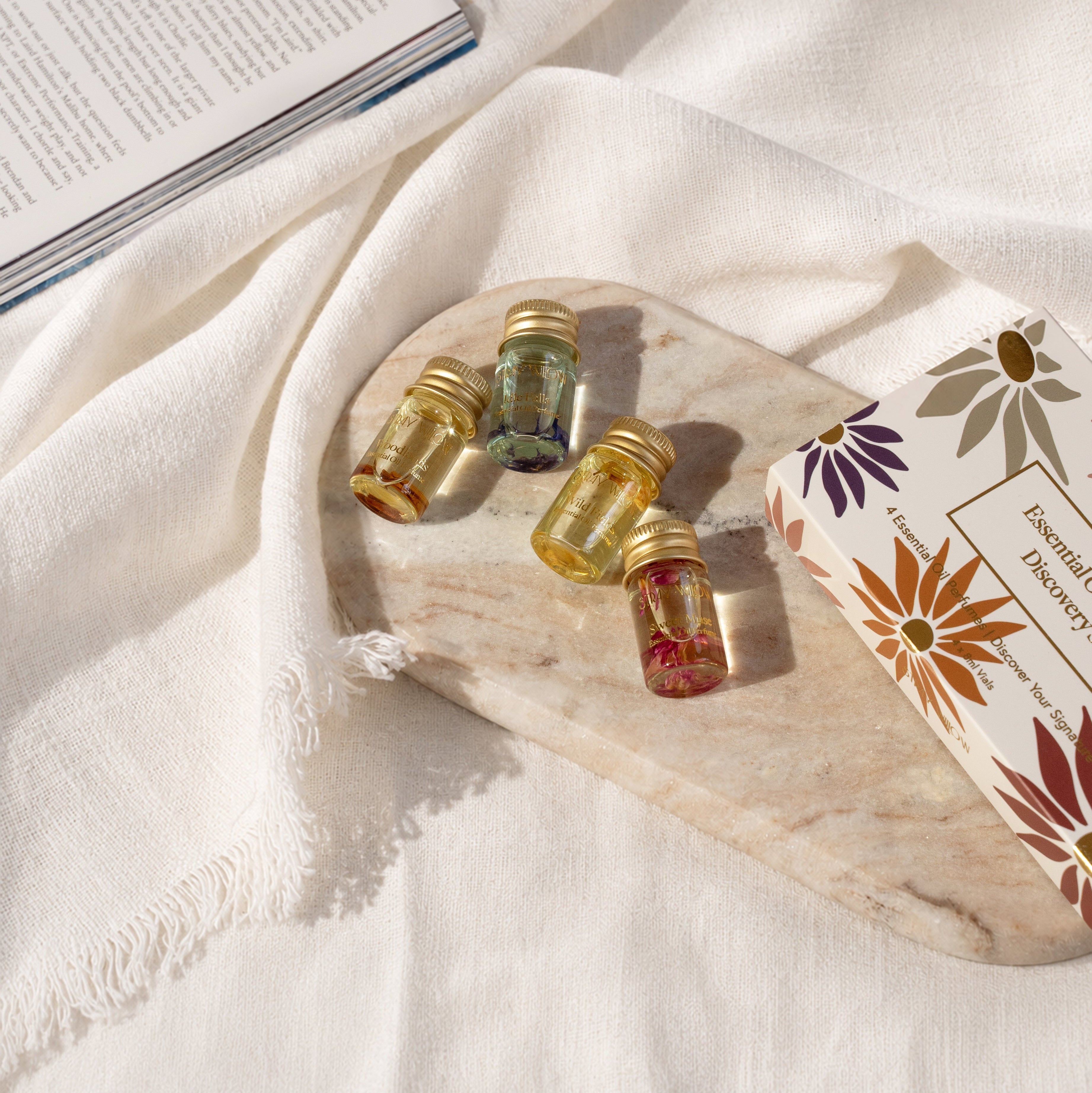 Stray Willow Natural Essential Oil Perfume Handmade Australia  Discovery Set Mini Travel