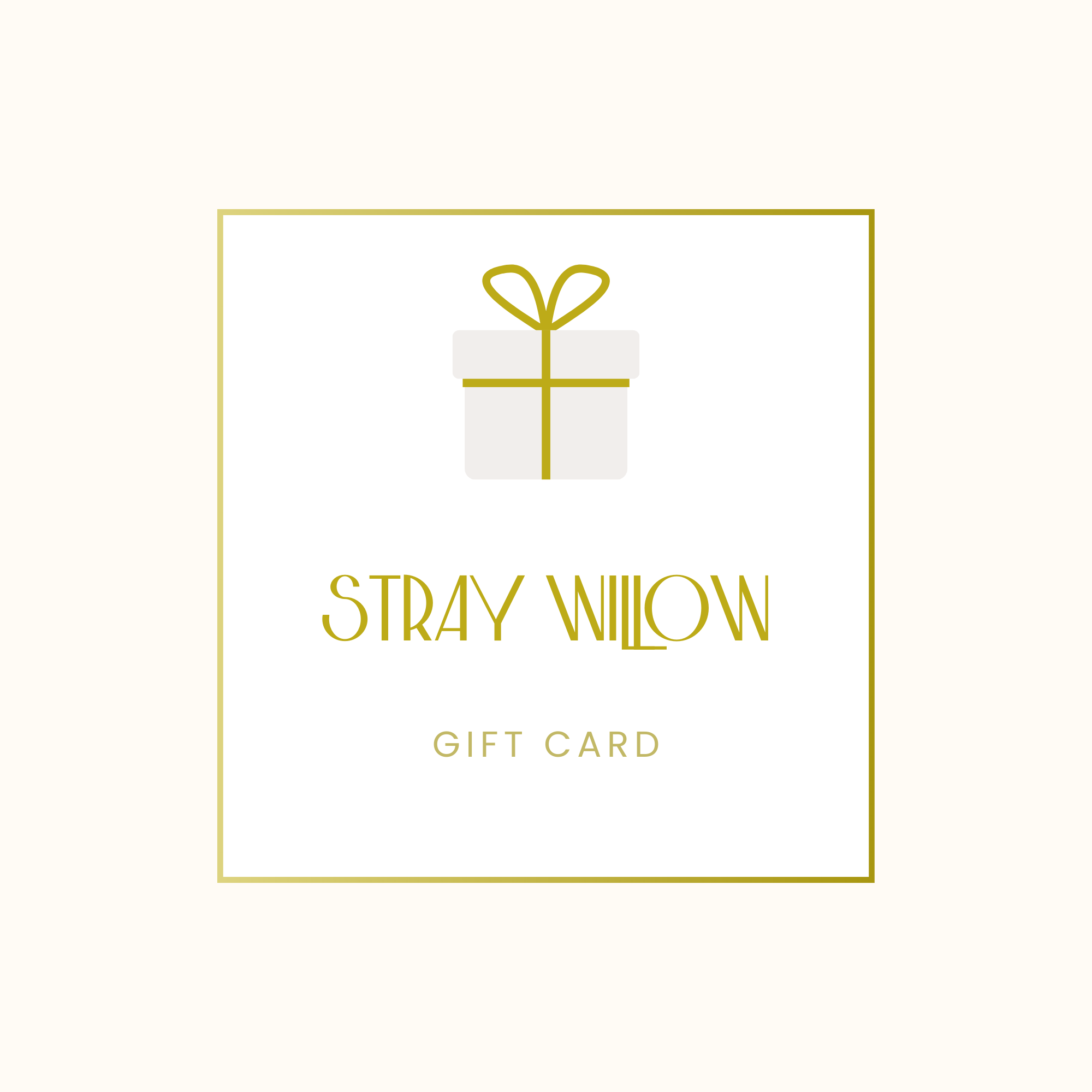 Stray Willow Australia handmade natural wellness Skincare body hamper gift Card for self-care and relaxation 
